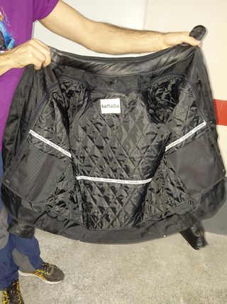 Chaqueta de cuero Samada para hombre