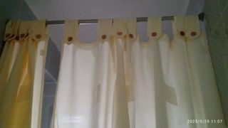 Cortinas baño .