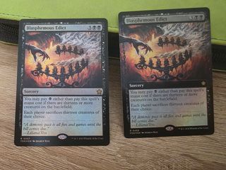 Cartas MTG Blasphemous Edict (2 unidades)