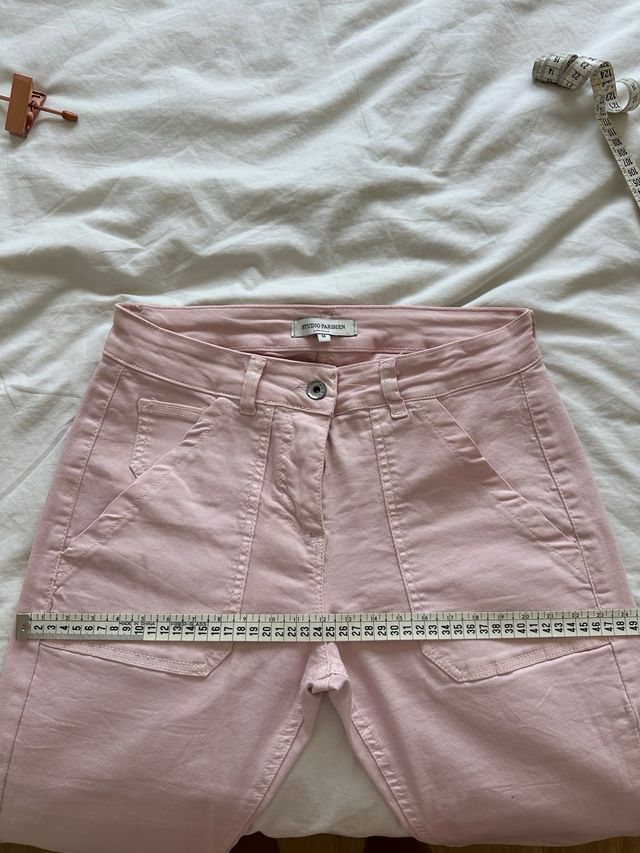 Vaqueros rosas Studio Parisien