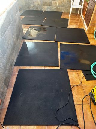 Suelo de caucho para CrossFit