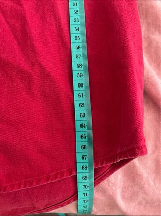 Camisa Levi's vaquera roja