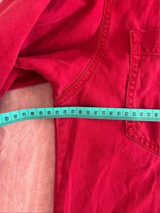 Camisa Levi's vaquera roja
