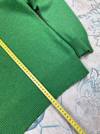 Polo Ralph Lauren Suéter Lana Verde Talla L