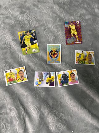 Cromos de fútbol Villarreal CF