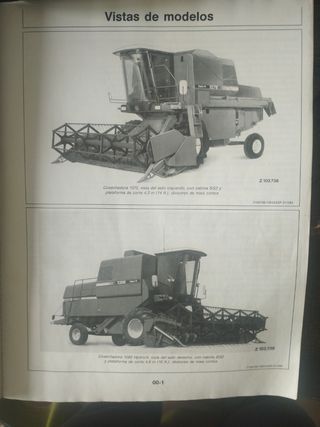 Manual Cosechadoras John Deere 1065-1085 