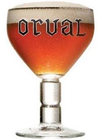 Set 6 Calici Birra Orval Vetro Trasparente