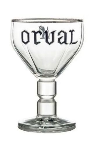 Set 6 Calici Birra Orval Vetro Trasparente