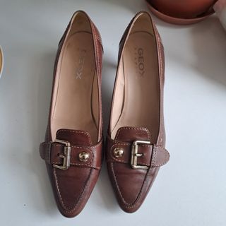 Zapatos Geox Mujer Talla 38 Marrones