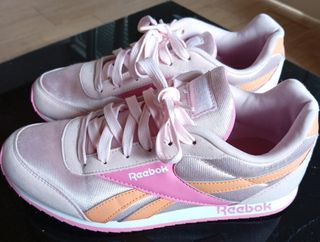 Deportivas Reebok Niña Rosa y Naranja
