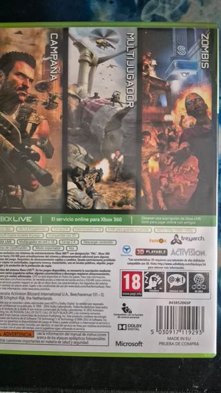 Call of Duty Black Ops 2 Xbox 360