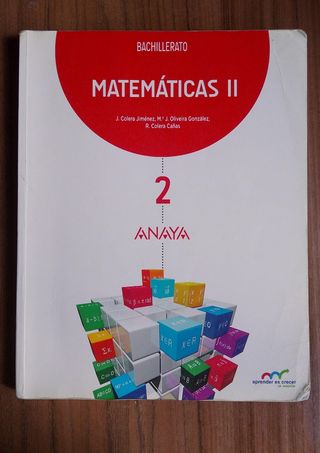 Matemáticas II.