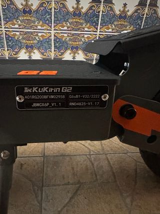 Patín Eléctrico KuKirin G2