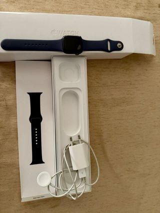 Apple Watch Series 5 Negro/Azul Marino