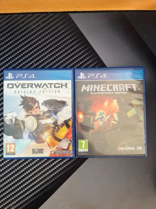 Ps4 slim 500gb  dos juegos