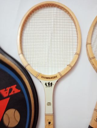 Raquetas de Tenis Antiguas.