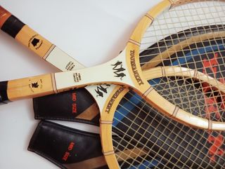 Raquetas de Tenis Antiguas.