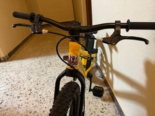 Bicicleta Commençal Ramones 16 Amarilla