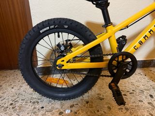 Bicicleta Commençal Ramones 16 Amarilla
