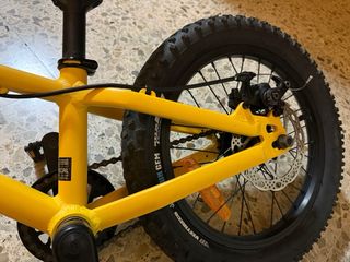 Bicicleta Commençal Ramones 16 Amarilla