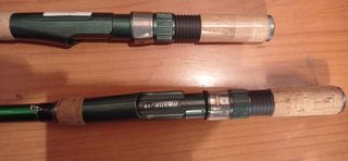 Cañas de pesca spinning telescópicas
