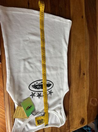Camiseta sin mangas Corteiz blanca