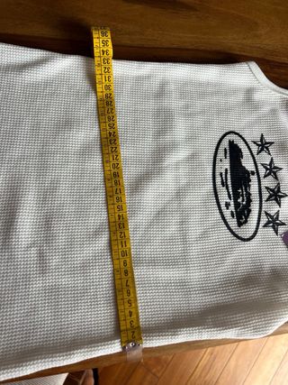 Camiseta sin mangas Corteiz blanca