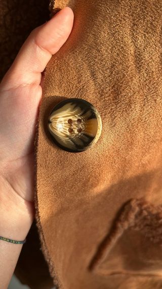 Cappotto Montone Teddy Cammello (Made in Italy)