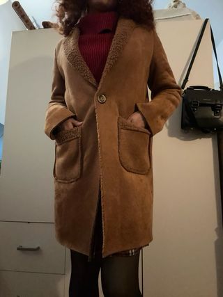 Cappotto Montone Teddy Cammello (Made in Italy)