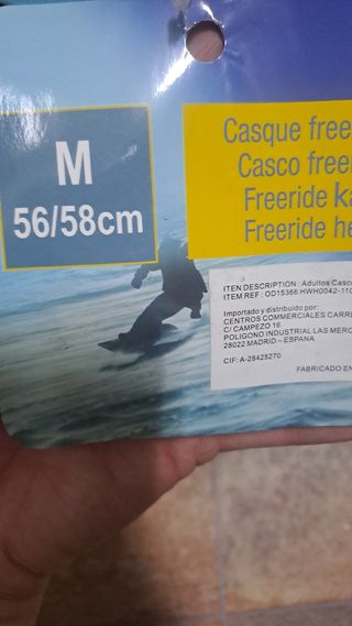 Casco de esquí blanco con diseño morado