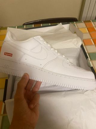 Nike A݉ir Force 1 Low Supreme White Talla 38