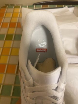 Nike A݉ir Force 1 Low Supreme White Talla 38