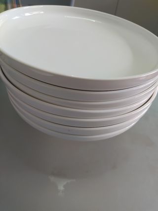 Servizio Piatti Westwing Bianco Porcellana