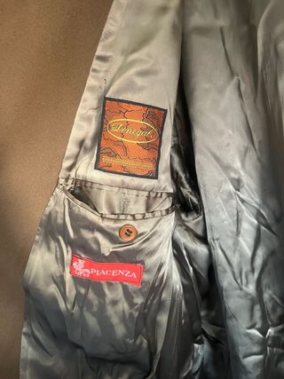 Piacenza 1733 Abrigo Lana Marrón