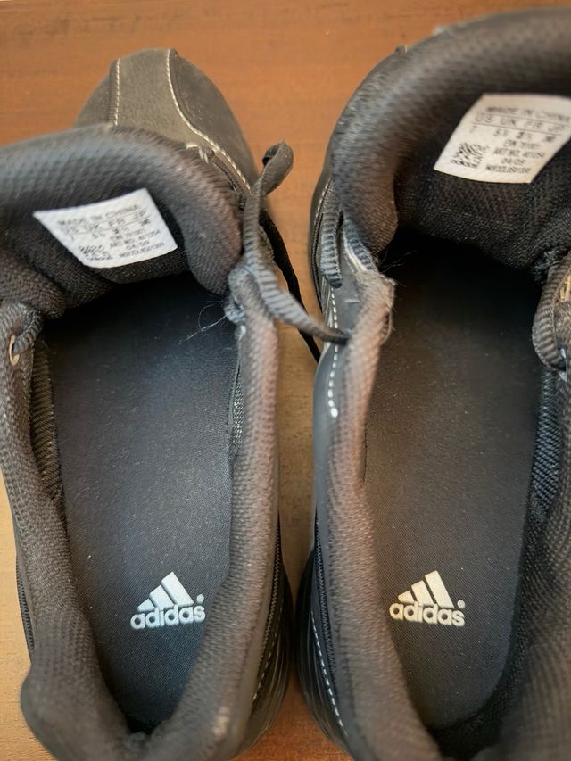 Scarpe Adidas nere e argento