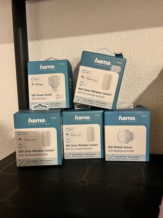 Hama WiFi Enchufe, Contacto Puerta/Ventana, Sensor