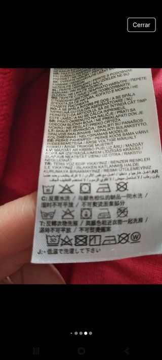 Sudadera Jordan 23 Roja ( 13-15 años )
