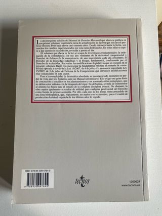 Manual de Derecho Mercantil/ Commercial Law Man...