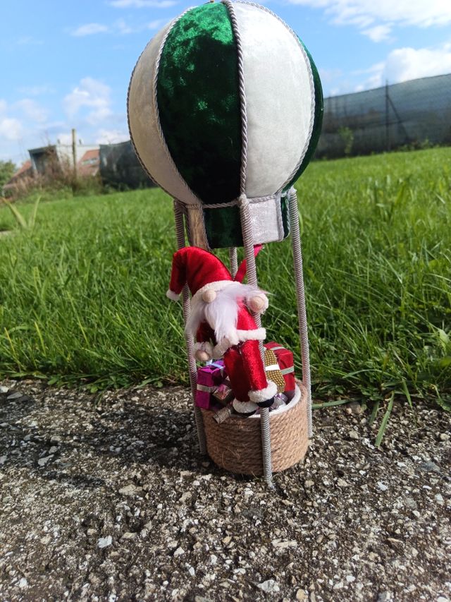 Mongolfiera Decorativa Natalizia