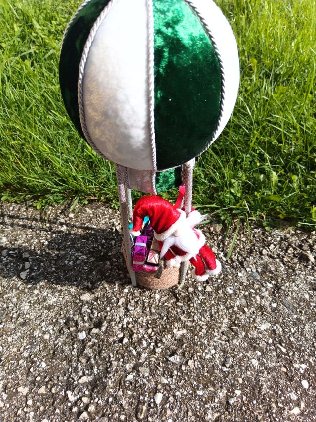 Mongolfiera Decorativa Natalizia