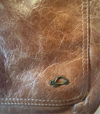 Marsupio in pelle marrone