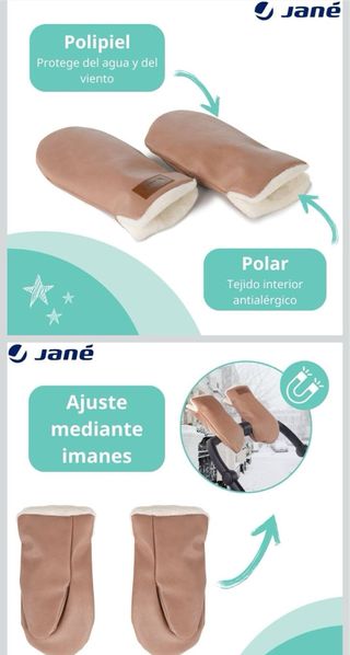 Manoplas Jané para silla de paseo