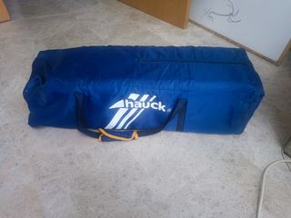 Cuna de viaje Hauck azul