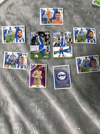 Cromos de fútbol varios jugadores