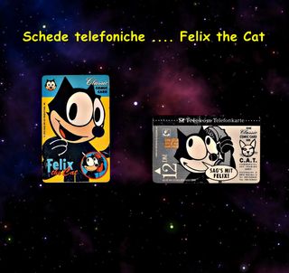 Schede telefoniche Felix the Cat