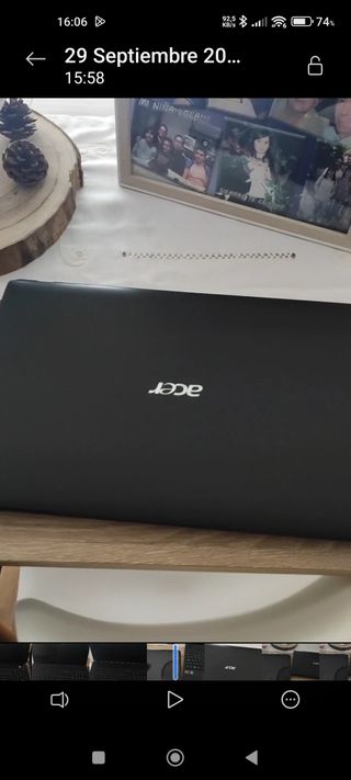 Portátil Acer Negro Buen Estado