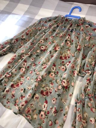 Blusa Zara flores