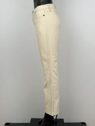 Moschino Jeans Vita Alta Donna W26 Beige