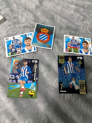 Cromos RCD Espanyol Panini LALIGA