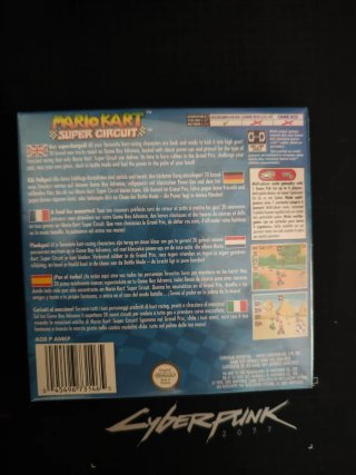 Mario Kart Super Circuit Nintendo GBA